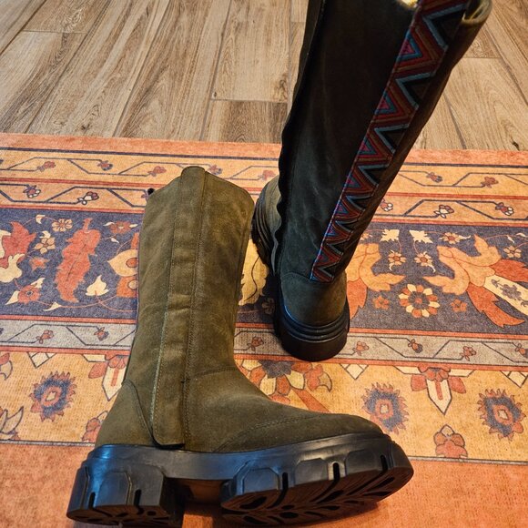 Farm Rio Suede Boots - Picture 5 of 6